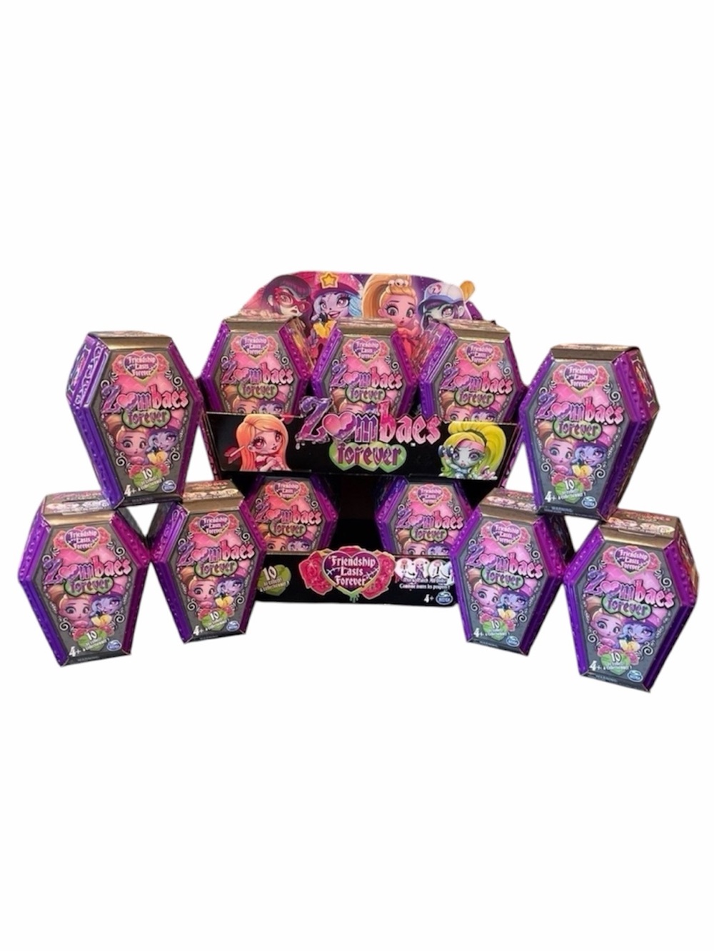 NEW Set of 16 Zombaes Forever Dolls Surprise Zombies Sugar Skull Doll Halloween